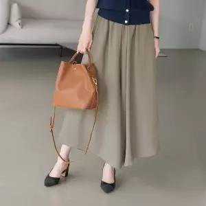 [마담4060]엄마옷 마담4060 [모던베이직]편안한밴딩큐롯팬츠 여성 데일리 바지 -RPN2604054-