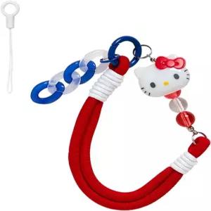 산리오 헬로키티 로프 핸드 스트랩 키링 핸드폰줄 647225
