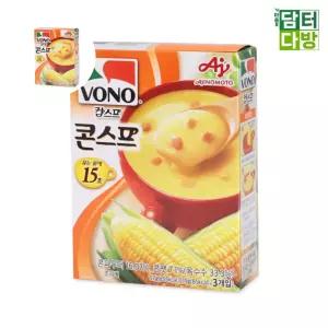 사무실 보노 컵스프 콘맛 57g 10개