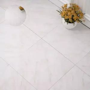 하나리빙 HD500 사각점착타일 골드화이트 18장 데코