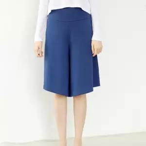 [다잇템] 여자 넓은 고무줄 코지 클래식 치마바지