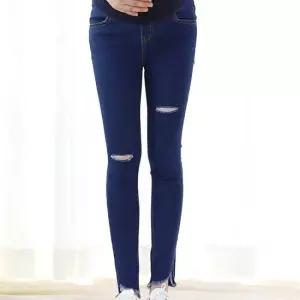 [다잇템] 여자 밑단언발 코지 일상룩 스키니진