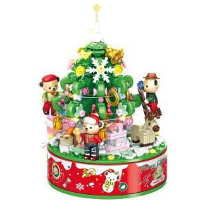 크리스마스 오르골 트리오르골 선물 워터볼 디럭스 마을 50곡 완구 노래 생일선물 성탄절