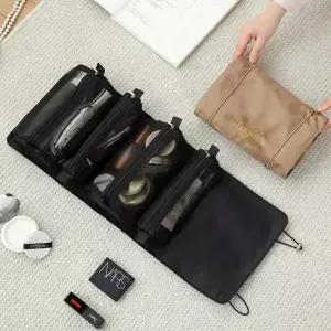 여자 분리형 칸막이 정리 망사 파우치