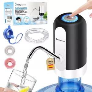 5갤런 병용 정수기 3 어댑터 2 4 주전자 및 있는 휴대용 전기 물 펌프 캠핑 여행 블랙용 USBC 충전 자동