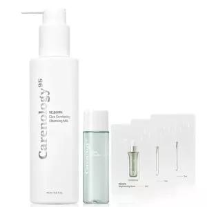 케어놀로지 리본 시카 컴포팅 클렌징 밀크 195ml / 블랙헤드 / 피지제거 밀크로션