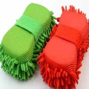 퍼플샵 극세사세차용스펀지 세차걸레