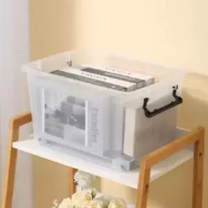 [골드스마일]스탠다드 다용도 중형 정리함 수납함 옷 박스 4개