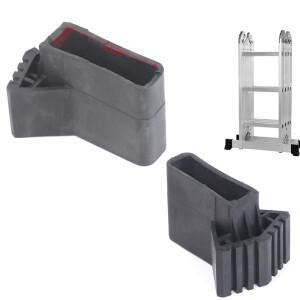 고무 사다리 미끄럼 방지 패드 원형 발 커버, 절묘한 내구성,  접이식 선풍기 모양