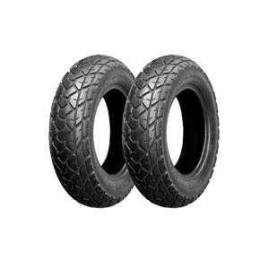 바이크 파츠 센터 Bike Parts Center 타이어 120/90 10 54J T/L 2개 세트 튜브리스 790702