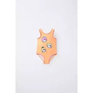 zara 자라 2-6 YEARS / HELLO KITTY ⓒ SANRIO SWIMSUIT - Orange