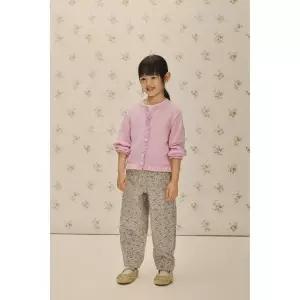 zara 자라 KNIT CARDIGAN WITH RUFFLE - Pink