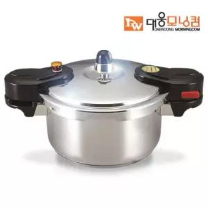 대웅모닝컴 IH 5~6인용 압력솥 3.5L / DWG-S 인덕션 가스 스텐 압력밥솥 솥밥 누룽지 가정용 업소용 삼계탕