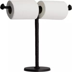 러스틱 스테이트 펀탈 프리 스탠딩 화장지 홀더 스탠드 조리대 수건 걸이 주철 바닥 철도 스파이크 산업