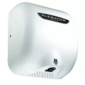 흰색 보온병 플라스틱 커버와 소음 감소 노즐이 있는 XLERATOR XLBW 자동 고속 핸드 드라이어 25 A 0/20 V