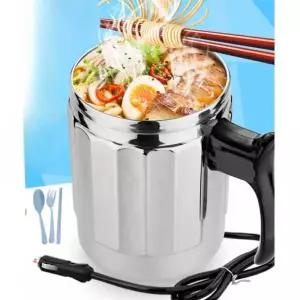 차량용 라면포트 전기냄비 주전자 캠핑용 전기 트럭