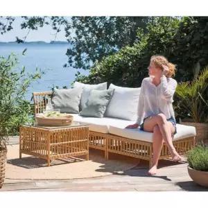 펜션 야외테이블 라탄쇼파 베란다 수영장 소파 등나무