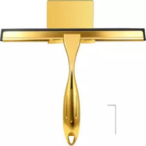 샤워 도어 타일 벽 욕실 창문 유리 및 자동차 앞유리 거울 주방 스테인리스 스틸용 황금 다용도 스퀴지