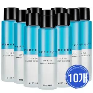 미샤 퍼펙트 립앤아이 메이크업 리무버 155ml  10개