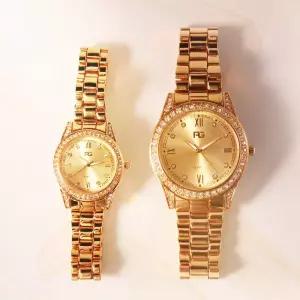 Rich Gold 프리미엄 금장시계 남녀1쌍 1세트/커플시계 손목시계 패션시계 남성시계 여성시계