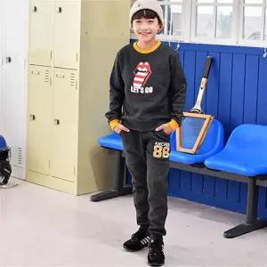 잭키드 겨울 초등학생 우스 앵커88 기모 세트 남아