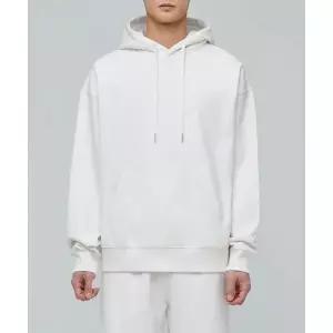 MUSINSA STANDARD 헤비웨이트 오버사이즈 후디드 스웨트셔츠 [크림]