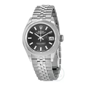 롤렉스 레이디 데이저스트 오토매틱 그레이 다이얼 여성 주빌리 시계 965271