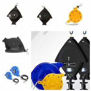 조절 가능한 낚싯대 자동 분리 방지 안전 수축 테더 라인 고탄성