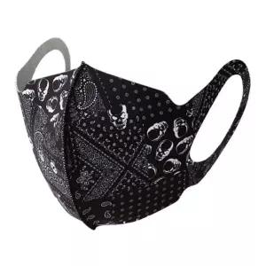 구리 패션 마스크 페이즐리 스컬 빨아쓰는 슬림 라인