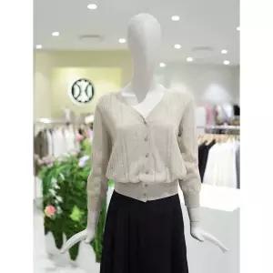 듀엘 린넨 블렌드 스카시 가디건 D252KSL043