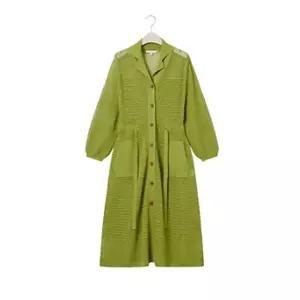 [르포엠]델피아 린넨 블렌드 가디건 드레스