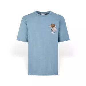 헤지스 남성 피그먼트 자수장식 반팔 티셔츠 HZTS6B701B2 HZTS6B701B222501826402405180