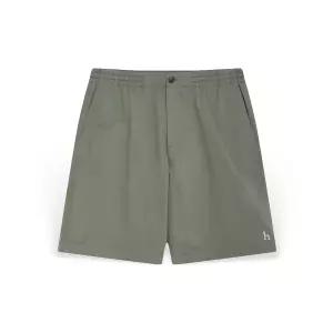 헤지스 남성 로고자수 밴딩 하프팬츠 HZPA6B502K2 HZPA6B502K222501825652404507