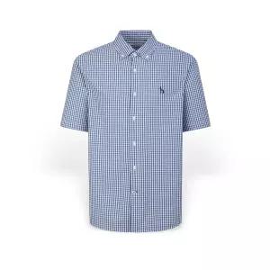 헤지스 남성 스몰체크 반팔셔츠 HZSH6B513N2 HZSH6B513N222501826152404385