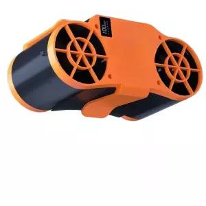 머스코 허리 야외용 리모컨 입는 에어컨 냉풍기 바디팬 등풍기