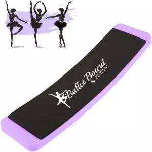 조엔 턴보드 댄서 - 피겨 스케이팅 스피너 턴 기술 균형 및 자세 개선 댄서용 체조 치어리더 Purple