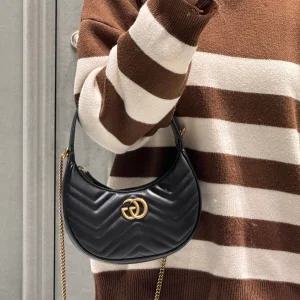 구찌 GG 마몬트 하프문 미니백 699514 DTDHT 1000