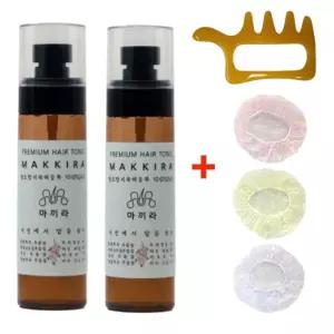 마끼라 헤어토닉 200ml(100ml2병) 탈모완화 두피영양제 모근케어 200ml 지루성 비듬 고민 탈출 케어효과 탈모앰플 염증성 뽀루지