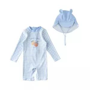 [밍크뮤]BL)레몬체크올인원레쉬가드 36314-620-01