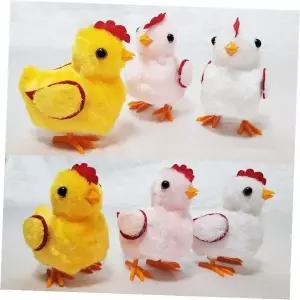 움직이는 소리나는 병아리 닭 동물 인형 장난감 작동 완구 귀여운 어린이 선물