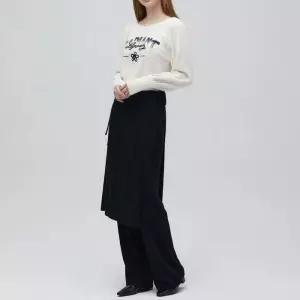 스커트 레이어드 와이드 부츠컷 팬츠 ES1CP161 400695 에고이스트