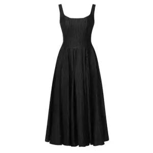 [미니멈에브리데이][미니멈 에브리데이]핀턱 뷔스티에 롱 원피스 (EB1OW018D)