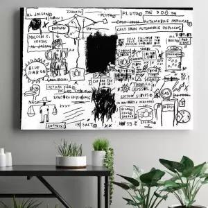 장 미셸 바스키아 그림 액자 명화 직사각 29번 A3