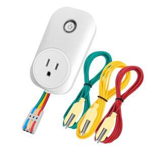 브레주 섬프 펌프 플로트 스위치: 하이로 센서, 듀얼 스위치 및 과부하 보호 기능을 갖춘 컨트롤러, 지하실, 수영장 기타 지역의 침수를 방지합니다(배수 모드)