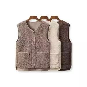 뽀글이조끼 헨리제이에스 여성 양털조끼 뽀글이 양털플리스조끼 6844061272483