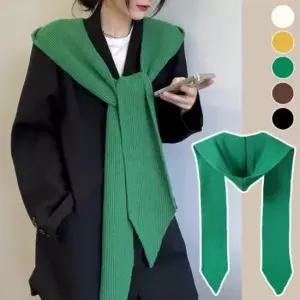 겨울후드머플러 따뜻한 레이어드모자목도리 레이어드룩 넥케이프 후드숄 후드목도리