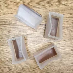 발커버 실리콘의자캡 직사각 형 반투명 대형 실리콘의자발캡 실리콘의자캡