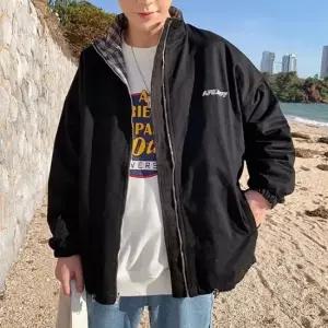 오너클랜 남성점퍼 기본 잠바 오버핏 아우터 가을 롱점퍼 야상