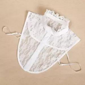 레이스 차이나카라 일본 스타일 페이크 카라 이너 넥케이프 이너셔츠 니트카라