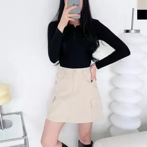 여자 봄여름 카고 미니스커트 활동성 속바지